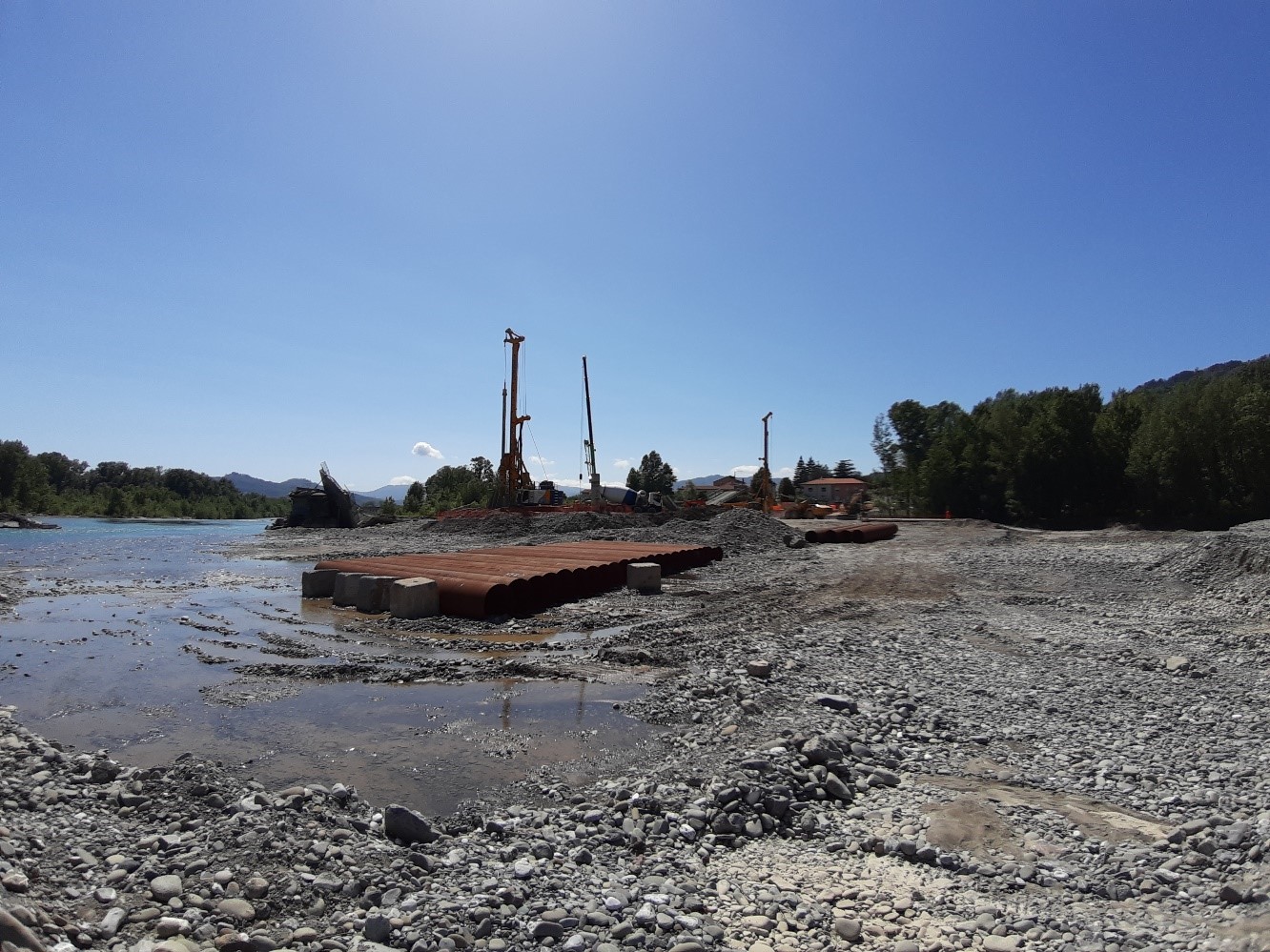 pista-guado per lavorazioni pila 3