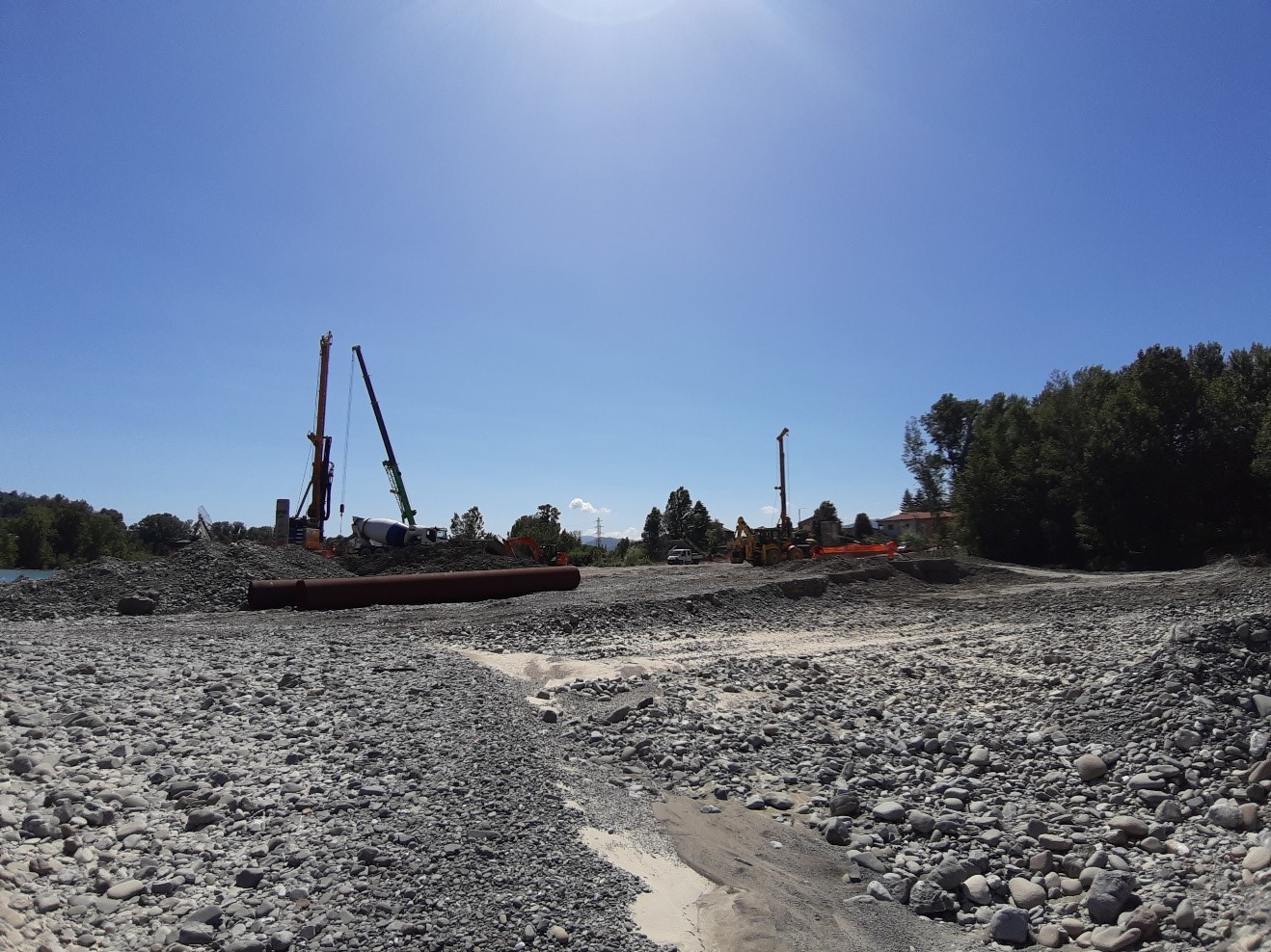 Lavorazioni per le piste e dune di cantiere