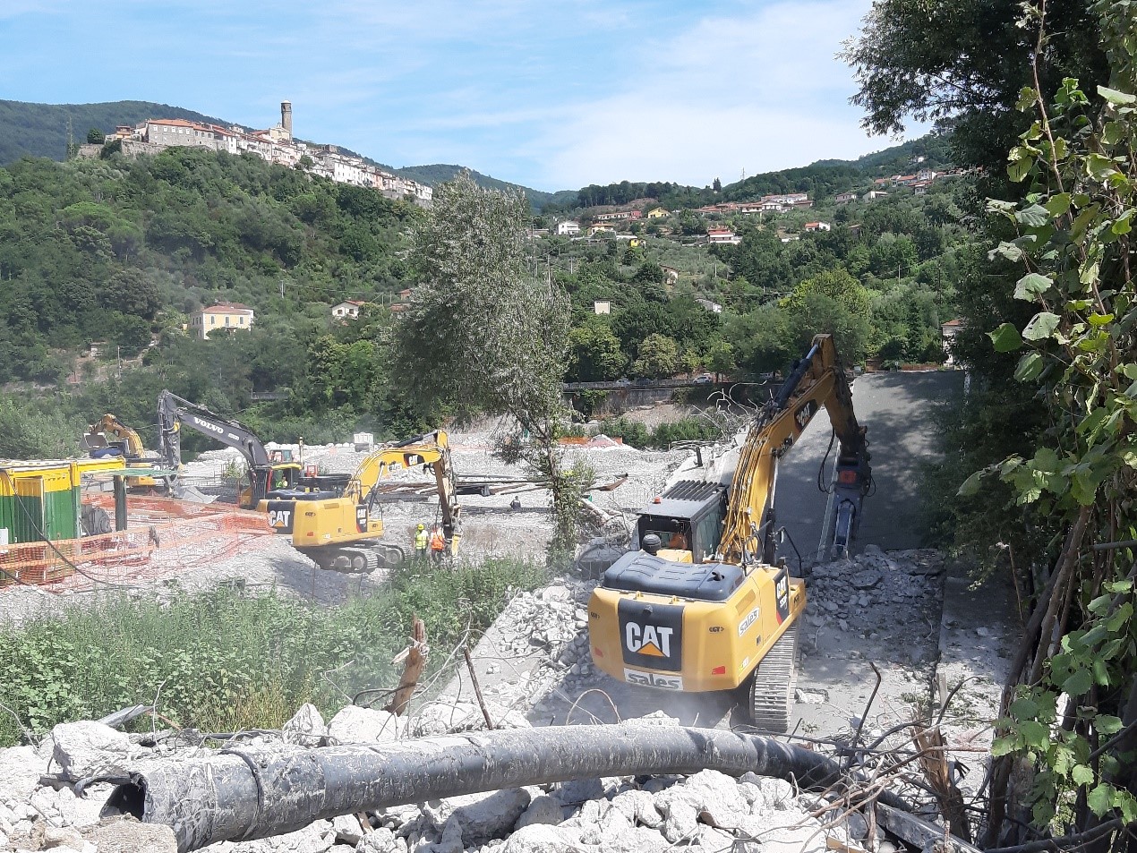 demolizione spalla