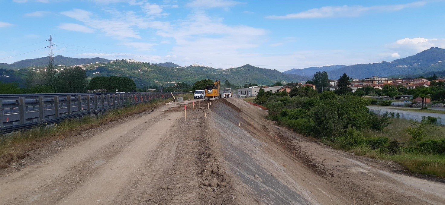 Quota rilevato rampa uscita