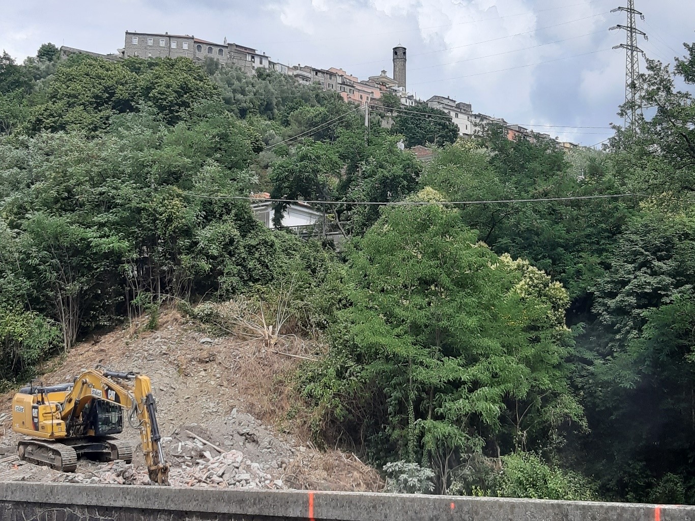 rimozione macerie casello