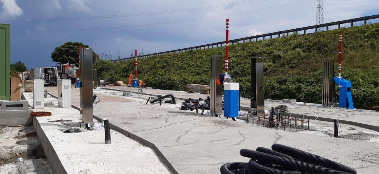 impianti tecnologici piste esazione rampa U