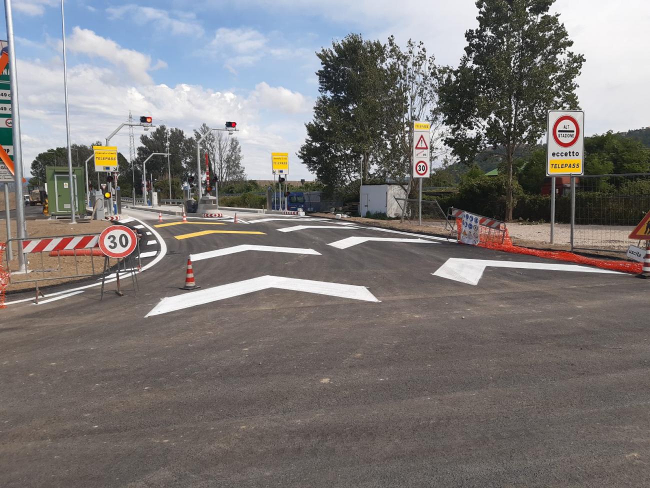 rampe pronte alla messa in funzione